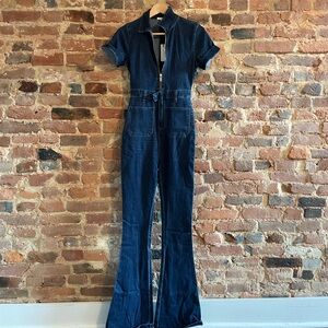 NWT WeWoreWhat Denim Jumpsuit - Size S